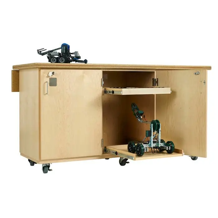 Best Price Diversified Woodcrafts Robotics Workbench, 72 x 28 x 37 Inches, Maple Top